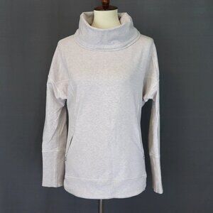 Lululemon 6 Dune Rest Day Pullover Turtleneck Sweater Cowl Neck Sweatshirt